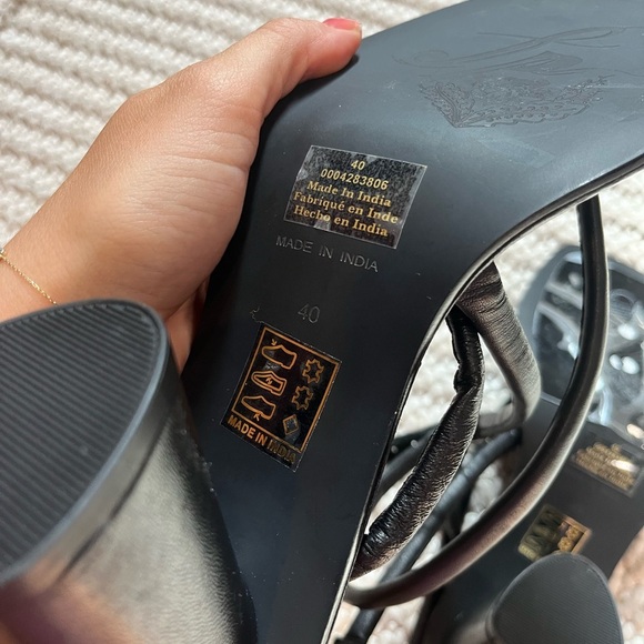 FREE PEOPLE Perth Strappy Slingback Heels - Picture 8 of 8